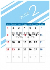 ２０２６年２月カ…