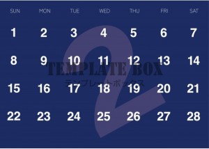 ２０２６年２月カ…