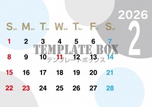 ２０２６年２月カ…