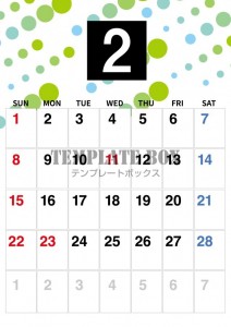 ２０２６年２月カ…