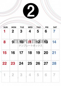 ２０２６年２月カ…