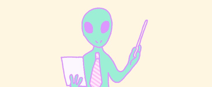 宇宙人｜ビジネス｜無料イラスト素材｜無料｜ダウンロード