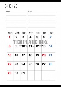 ２０２６年３月カ…