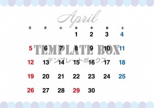 ２０２６年４月カ…