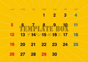 ２０２６年４月カ…