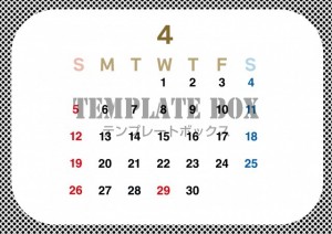 ２０２６年４月カ…