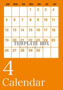 ２０２６年４月カ…