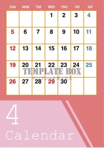 ２０２６年４月カ…