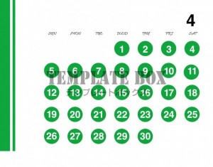 ２０２６年４月カ…