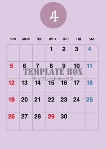 ２０２６年４月カ…