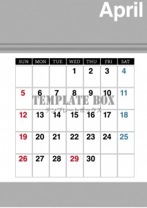 ２０２６年４月カ…