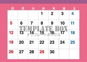 ２０２６年４月カ…