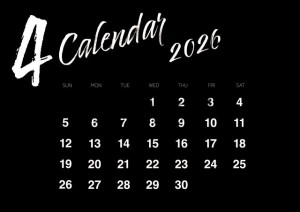 ２０２６年４月カ…