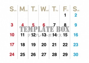 ２０２６年５月カ…