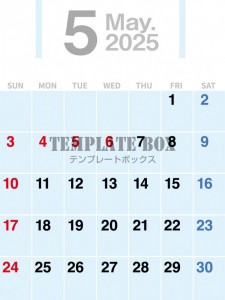 ２０２６年５月カ…