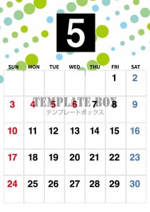 ２０２６年５月カ…