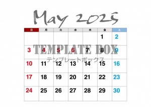 ２０２６年５月カ…