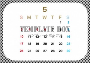 ２０２６年５月カ…