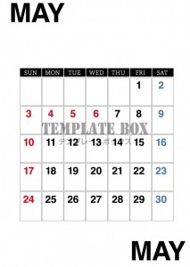 ２０２６年５月カ…