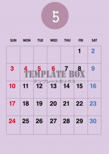 ２０２６年５月カ…