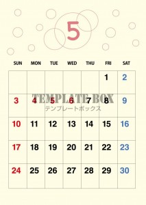 ２０２６年５月カ…