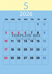 ２０２６年５月カ…