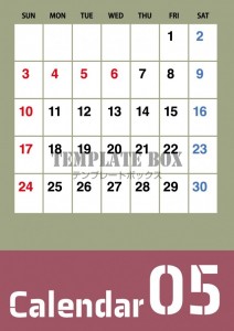 ２０２６年５月カ…