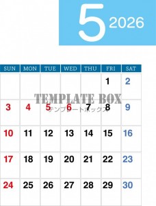 ２０２６年５月カ…