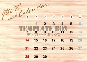 ２０２６年６月カ…