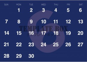 ２０２６年６月カ…