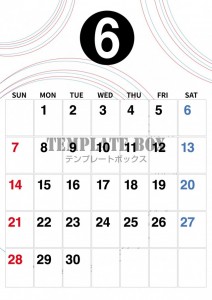 ２０２６年６月カ…