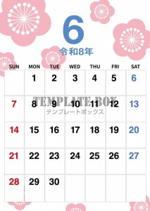 ２０２６年６月カ…