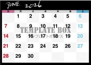 ２０２６年６月カ…