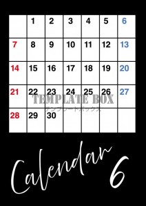 ２０２６年６月カ…