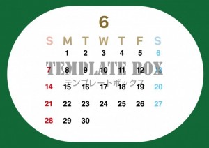 ２０２６年６月カ…