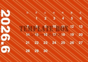 ２０２６年６月カ…