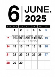 ２０２６年６月カ…