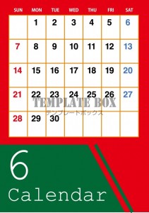 ２０２６年６月カ…