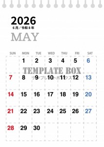 ２０２６年６月カ…