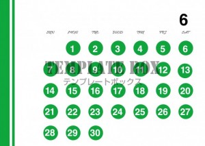 ２０２６年６月カ…