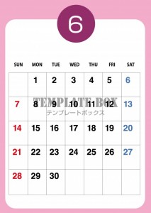 ２０２６年６月カ…