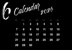 ２０２６年６月カ…