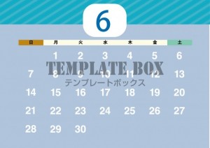 ２０２６年６月カ…