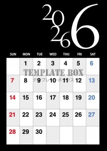 ２０２６年６月カ…