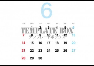 ２０２６年６月カ…