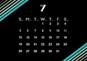 ２０２６年７月カ…