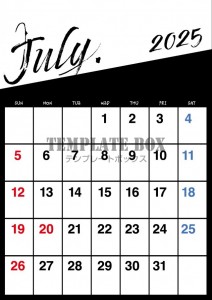 ２０２６年７月カ…