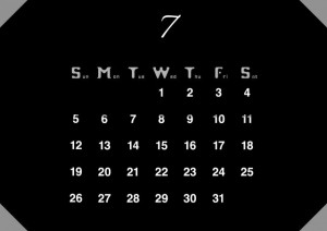 ２０２６年７月カ…