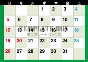２０２６年７月カ…