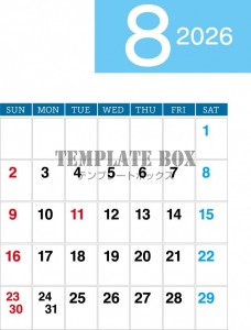 ２０２６年８月の…